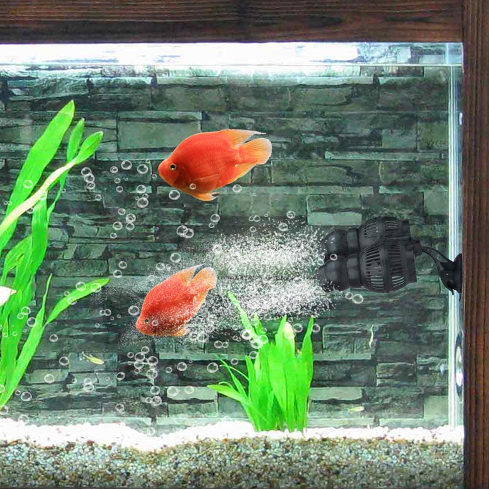 Rotatable Double Head Hygger 24W Aquarium Wave Maker