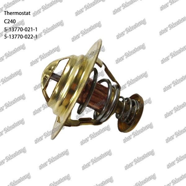 Buy cheap Thermostat C240 5-13770-021-1 5-13770-022-1 Engine Part from wholesalers