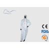Buy cheap Eco Friendly Disposable PPE Coveralls Elastic Wrist Style CE120 Certification from wholesalers