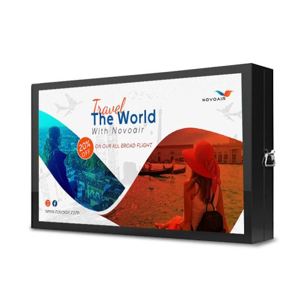 Buy cheap 75 Inch Waterproof Lcd Digital Signage Outdoor Wall Mounted from wholesalers