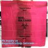 Buy cheap 8-10 Gallon Medical Waste Trash Bags Compostable Biohazard Waste Bags Infectious Waste Basure Infecciosa Bags, bagplasti from wholesalers