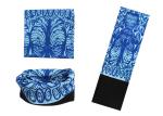 Light Weight Winproof Polar Headwear Blue Classical Design Good Hand Touch