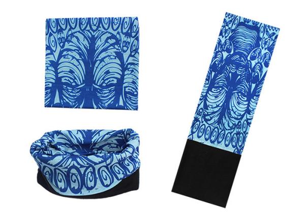 Buy cheap Light Weight Winproof Polar Headwear Blue Classical Design Good Hand Touch from wholesalers
