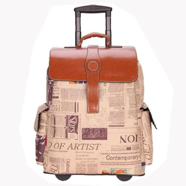 Buy cheap Washable Oxford Travel Trolley Bags 29.5x12x42cm from wholesalers