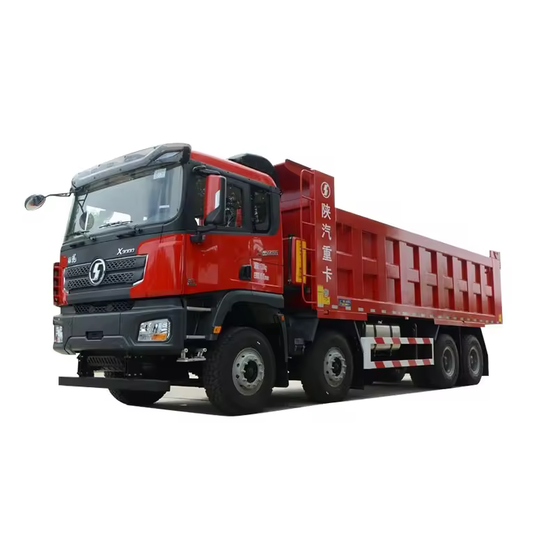 12 Wheels Shacman F3000 8x4 Tipper Truck with Multimedia System and Engine Capacity 8L