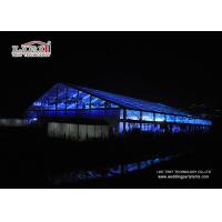 Buy cheap 20x50m Transparent White Aluminum Frame Outdoor Exhibition Tent For 1000 People product