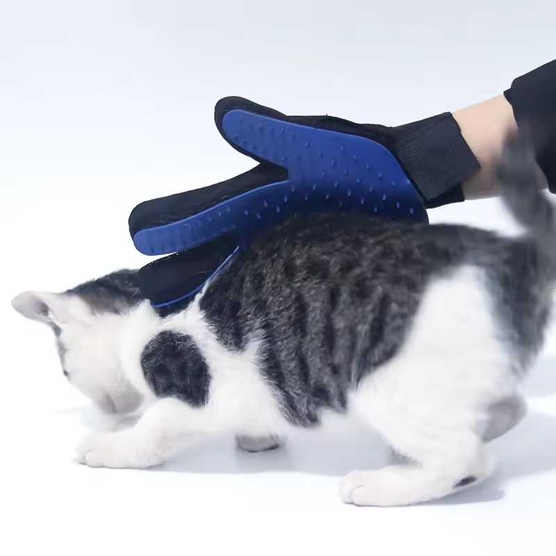 ODM Hot Selling Bathing Brush Hair Remover Cats Dogs Grooming Pet Cleaning Massage Pet Hair Remover Glove
