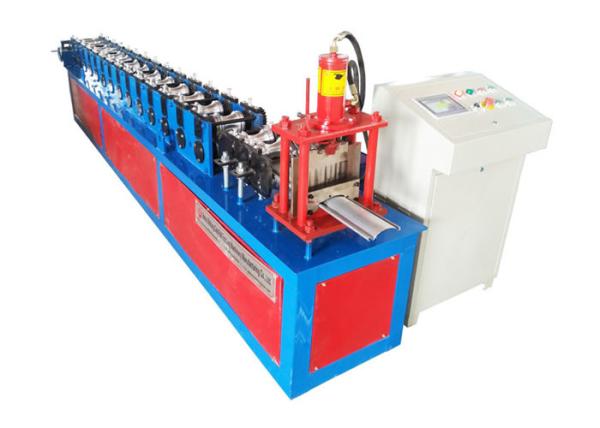 Buy cheap Color Steel Rolling Shutter Profile Machine , Mould Cutting Door Panel Roll Forming Machine from wholesalers