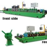 450kw OD 38.1-114mm ERW Tube Mill Line Square Pipe Making Machine