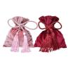 Buy cheap Pink Velour Custom Drawstring Jewelry Bags Pouch Velvet With Tassel from wholesalers