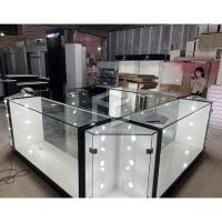 Buy cheap Tempered Glass 10mm Thick Cell Phone Retail Display Case 6pcs Insert Spotlight product