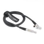 Teradek ARRI Alexa Camera Arri Power Cable 2 Pin Right Angle To Straight 50cm