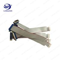 Buy cheap 1.27MM PICH UL2651 - 28AWG JST IDC Connectors Ribbon Cable Gray PVC product