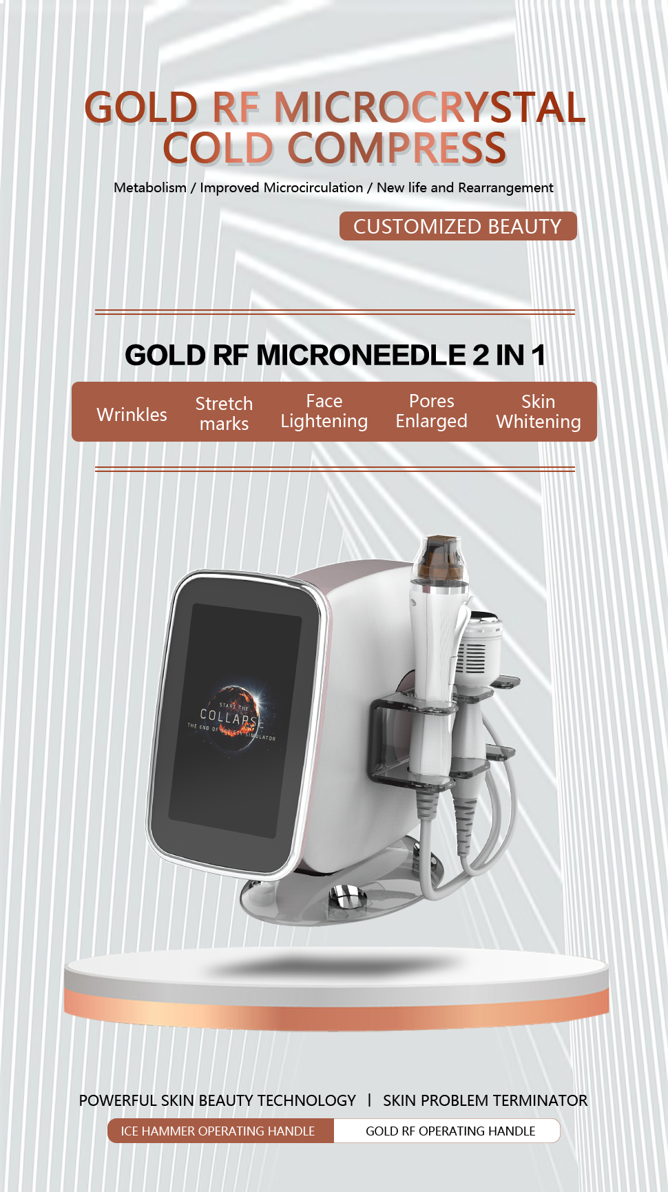 Wrinkle Removal Secret RF Machine