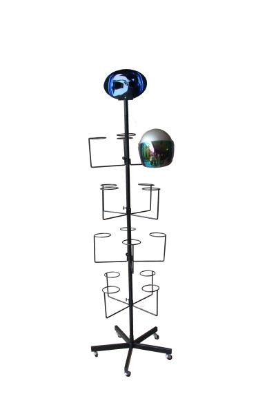 Buy cheap 1550mm Height 450mm Width Sports Equipment Storage Rack For Helmet from wholesalers