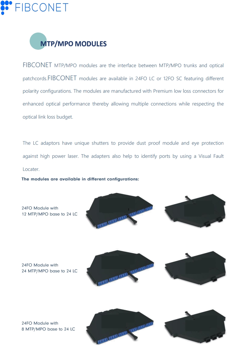 Network 3G 19 Inch 1U 96 Port 144 Core Fiber High Density Dismountable ODF Patch Panel