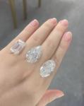 Big Size Lab Grown Diamond Oval Pear Emerald Lab Grown Diamond Jewelry diamond