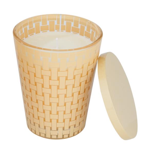 Buy cheap Glass Jar Scented Candle Customer's Requirements Luxury Home Decor Soy Wax Candles in Colored Glass Vessels from wholesalers