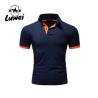 Buy cheap Summer Oversized Cotton Polo T Shirts Short Sleeve With Embroidery Logo from wholesalers