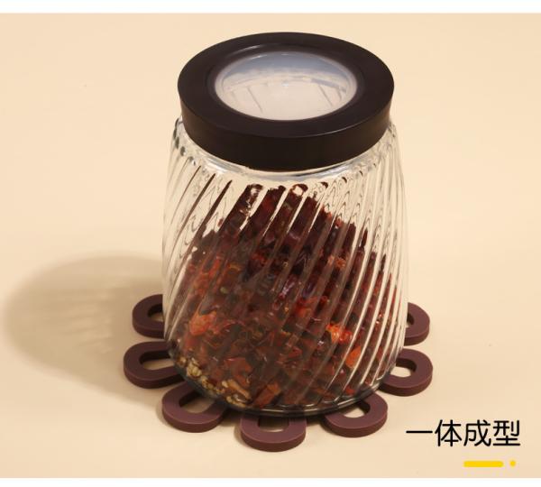 Buy cheap Heat Resistant Table Tpr Silicone Hot Pot Holders 16.8x16.8cm from wholesalers