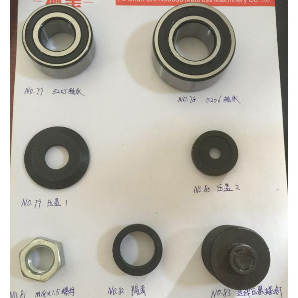 Buy cheap Custom Bearings Gland Nuts Wire Feeding Wheel Spring Bed Nets Machine Parts from wholesalers