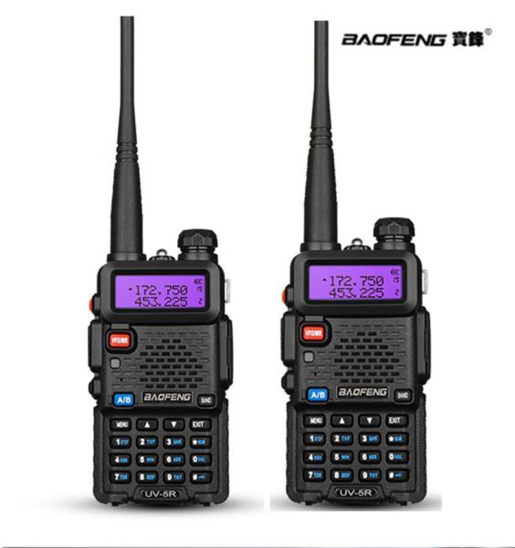 UV 5R Walkie Talkie / Handheld Dual Band Walkie Talkie VHF / UHF136-174Mhz 400