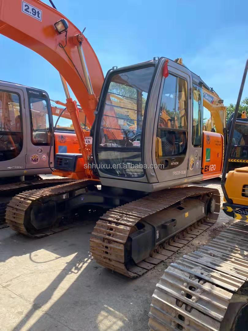 Hitachi hot sale Excellent quality used hydraulic crawler excavator Hitachi EX120 Second hand digging machine for sale