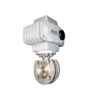 Buy cheap Normal Temperature SS Ball Valve Flange Connection Electric Short Ball Valve from wholesalers