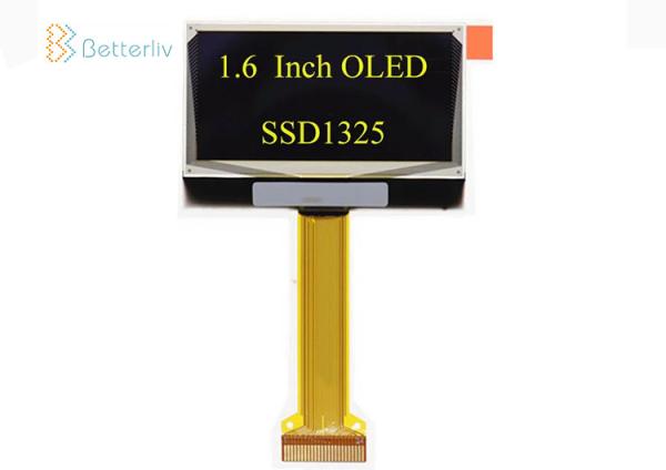 Buy cheap 128*64 Small OLED Display , 1.6" OLED Module Display Monochrome yellow from wholesalers