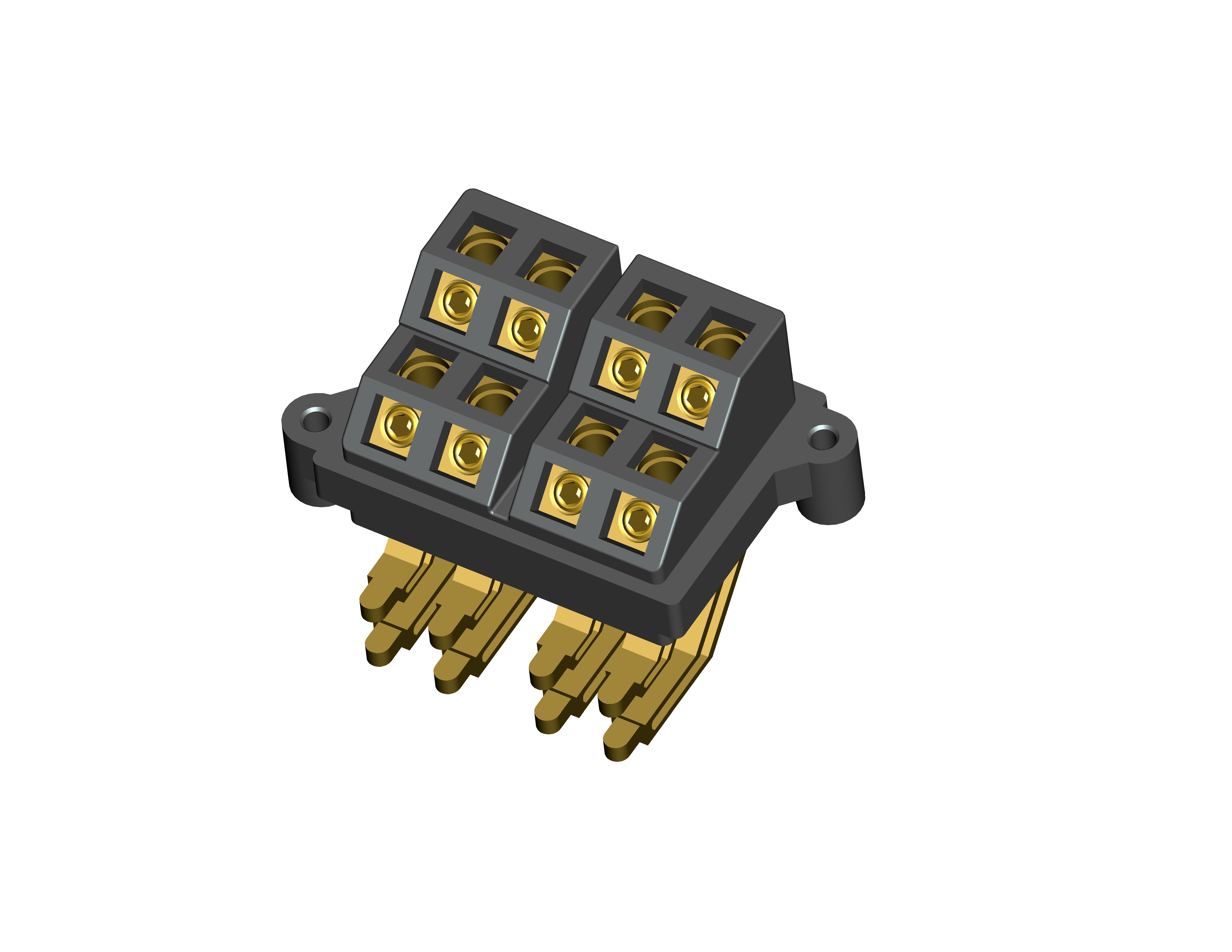 Buy cheap Car Amplifier Barrier Terminal Block , 8 Position Terminal Strip BT08-001A BT8-93 from wholesalers