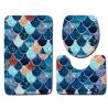 Buy cheap Fish Scale Bathroom Toilet Mat Set Non Slip 3 Piece Bath Mat from wholesalers