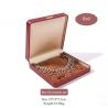 Buy cheap Red High Quality PU Leather Jewelry Packaging box Elegant Jewelry Storage Gift Box from wholesalers