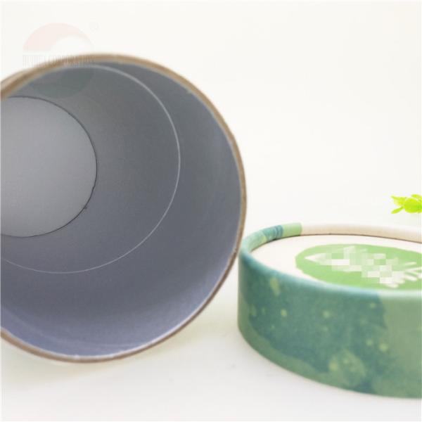 Buy cheap Eco - Friendly Green Tea Cylinder Tube Packaging With Aluminum Foil Liner from wholesalers
