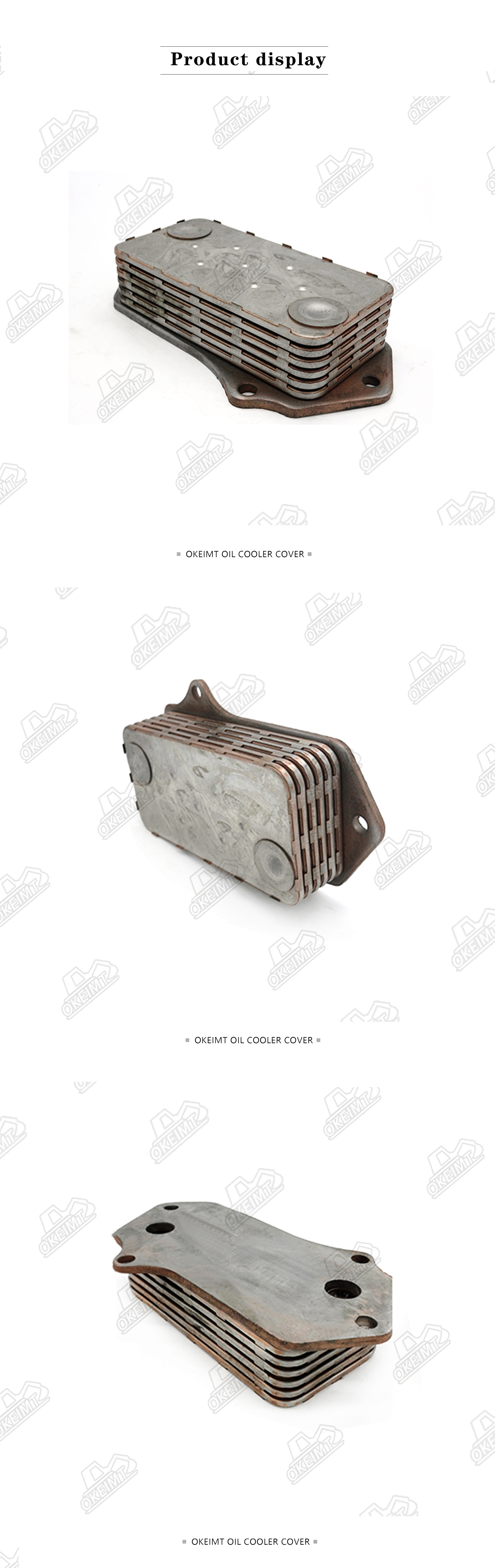 Factory Hot Selling High Quality JCB200-7P Oil Chip Oil Cooler Core