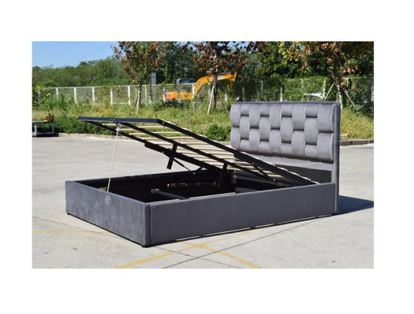 Buy cheap Fabric Twin Size Linen Upholstered Bedframe With Gas Lift from wholesalers