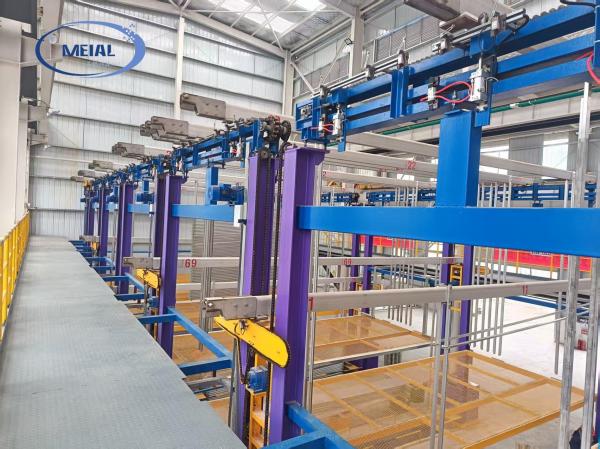 Premium 1000 MT/Month Aluminum Anodizing Line Solutions Guangdong MEI-AL