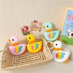 Cartoon Small Crossbody Bag For Teen Girls Silicone Bunny Duck Purse Handbag
