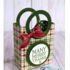 Buy cheap Hand Kraft Paper Carrier Bags 157gsm Promotion 4C Small Christmas Gift Packing from wholesalers