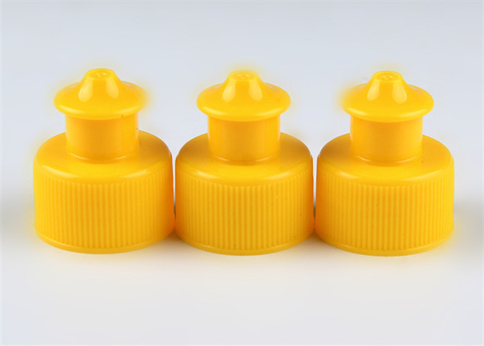 Orange / Green / White Push Pull Cap , Hand Wash Bottle 24 410 Caps