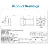 Buy cheap Faradyi Customized 86 brushless Bldc Dc Motor+90 planetary Geared Motor For Electric Outboard Motor Tricycle Closed Cabin from wholesalers