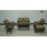 Buy cheap Rattan Conservatory Furniture , Resin Wicker Luxury Home Sofa Set from wholesalers