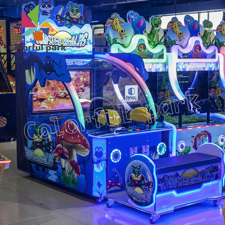Monster Realms Kid Arcade Machine CE Approved 1250mm
