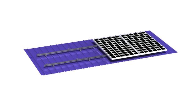 Buy cheap Commercial 88m/S Metal Roof Solar Clamps Photovoltaic Tin Roof Mount from wholesalers