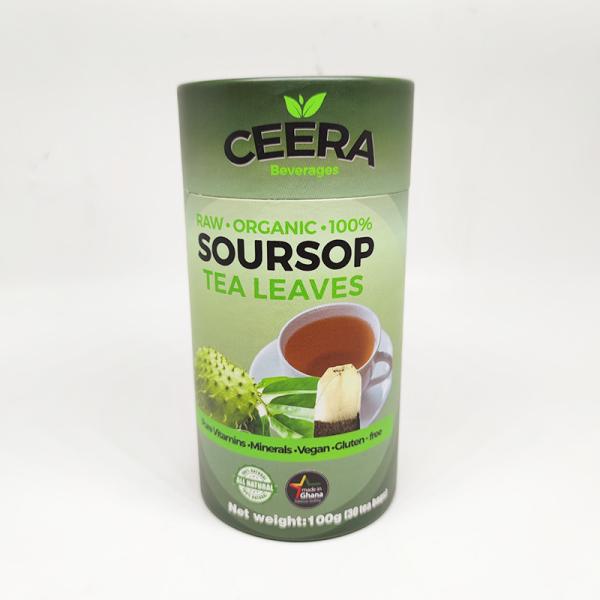 Buy cheap Eco Friendly Biodegradable Cardboard Tube Packaging For Tea Coffee Round from wholesalers