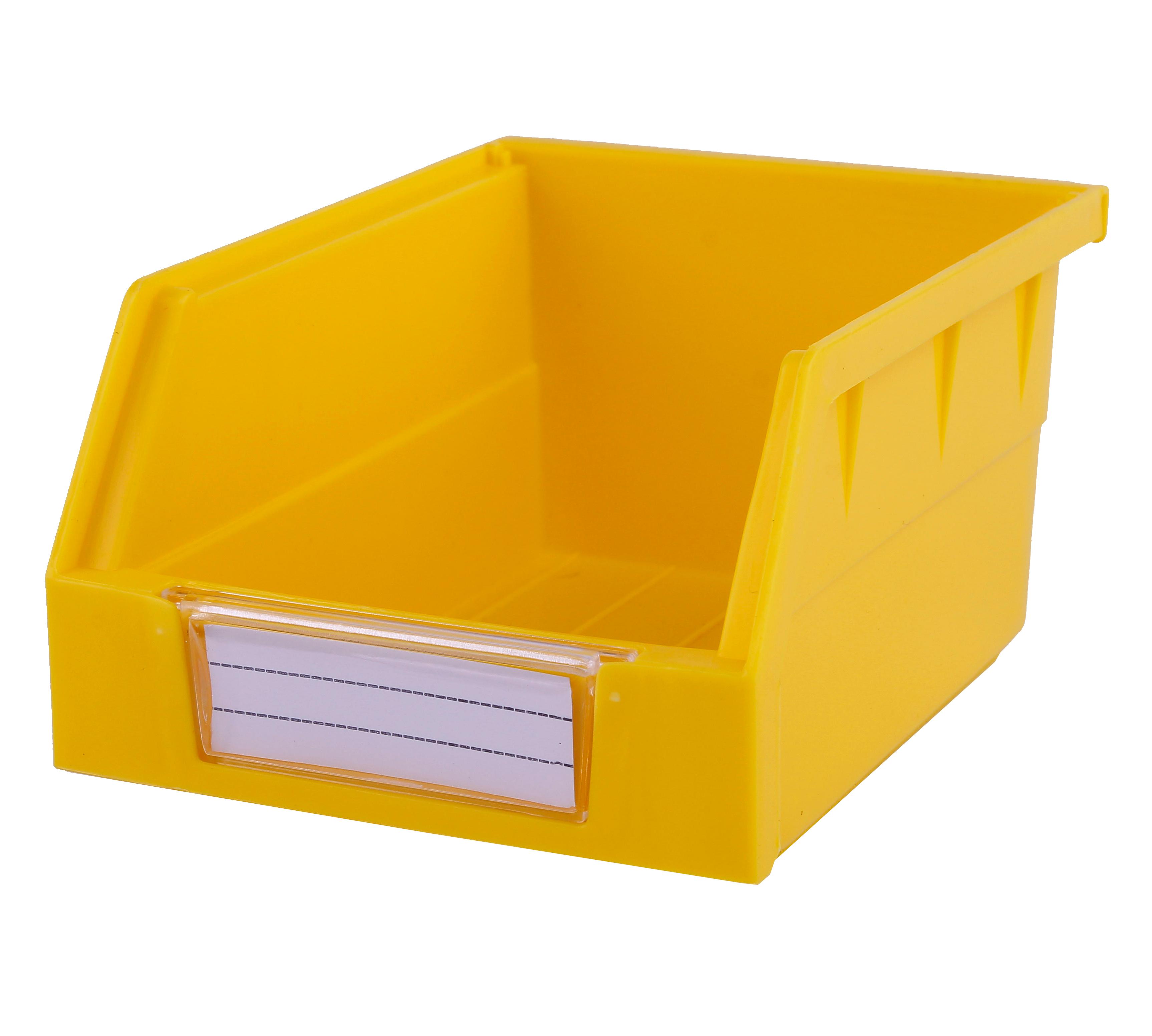 PP Industrial Tools Picking Plastic Solid Box Shelf Hanging Storage Crates for Bolts