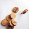 Buy cheap Dia26mm 6.2mm Cork Raw Material Natural Cork Discs Unvarnished Crafting Discs from wholesalers