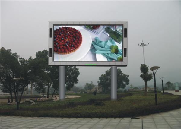 Buy cheap Clear Vivid Image P5mm Outdoor Fixed Full Color LED Display With Great Heat Dissipation 7000cd/sqm from wholesalers