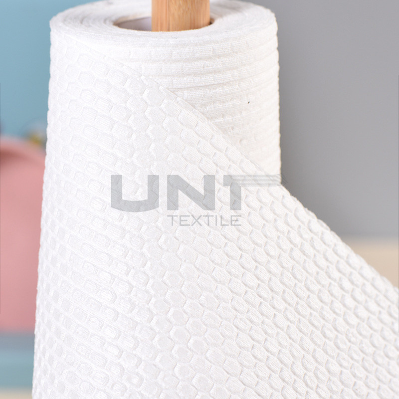 Reusable Bamboo Fiber Towel Kitchen Nonwoven Dry Cleaning Wipes
