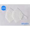 Buy cheap Anti Coronavirus White N95 Face Mask Surgical Disposable In Melt - Blown Fabric from wholesalers