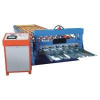 Buy cheap 1000 Color Steel Roll Forming Machine 3KW Aluminum Panel Making product